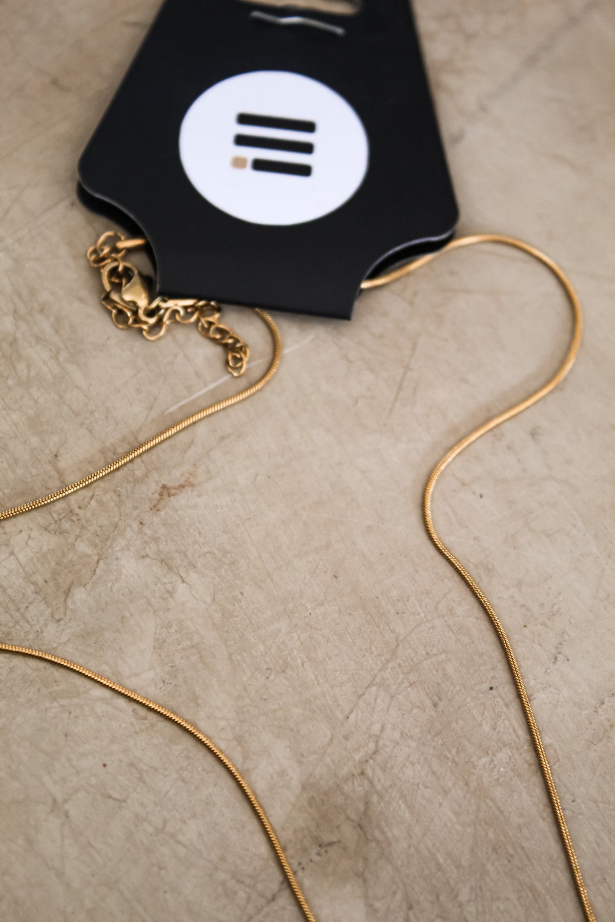 STAINLESS STEEL NECKLACE : 013