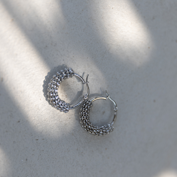 STAINLESS STEEL EARRING : 000