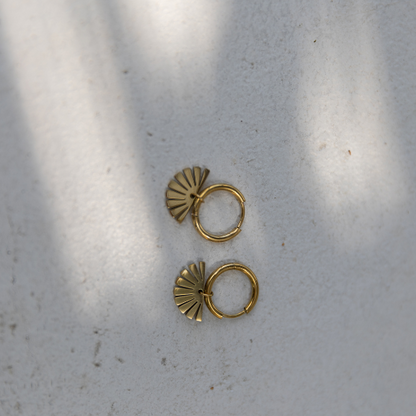 STAINLESS STEEL EARRING : 017
