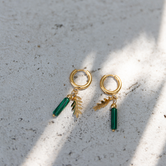 STAINLESS STEEL EARRING : 000