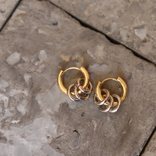 STAINLESS STEEL EARRING : 010