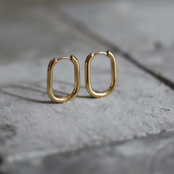 STAINLESS STEEL EARRING : 016