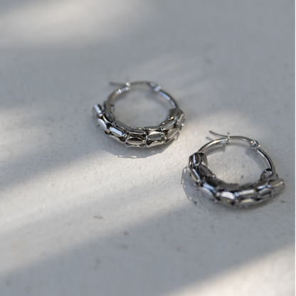 STAINLESS STEEL EARRING : 000