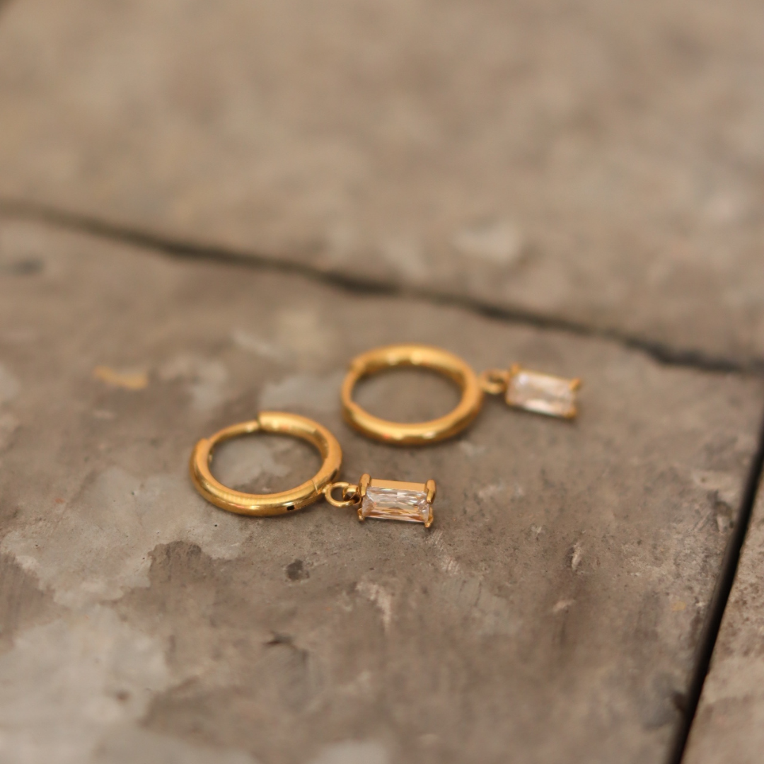 STAINLESS STEEL EARRING : 011