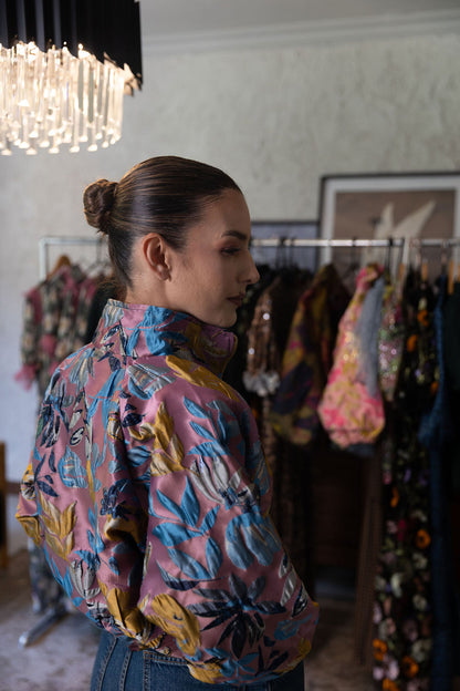 SASHA : Pink + Blue Flowers