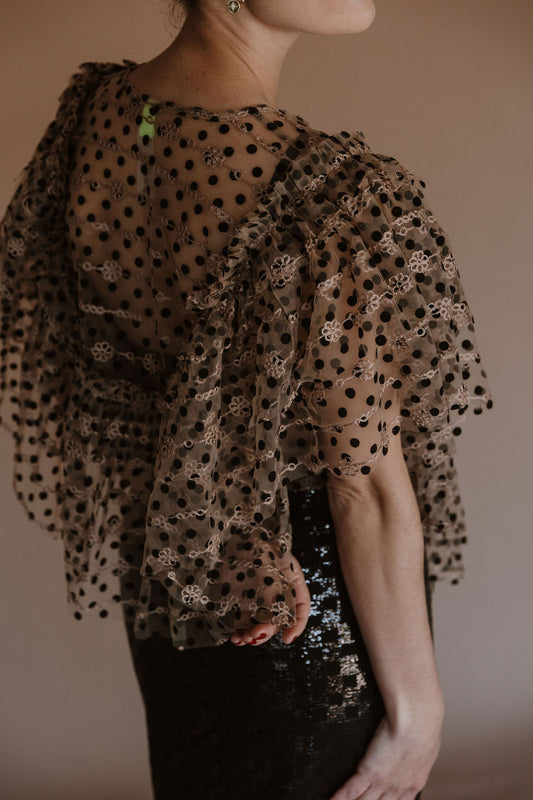 BLAKE : Nude + Black