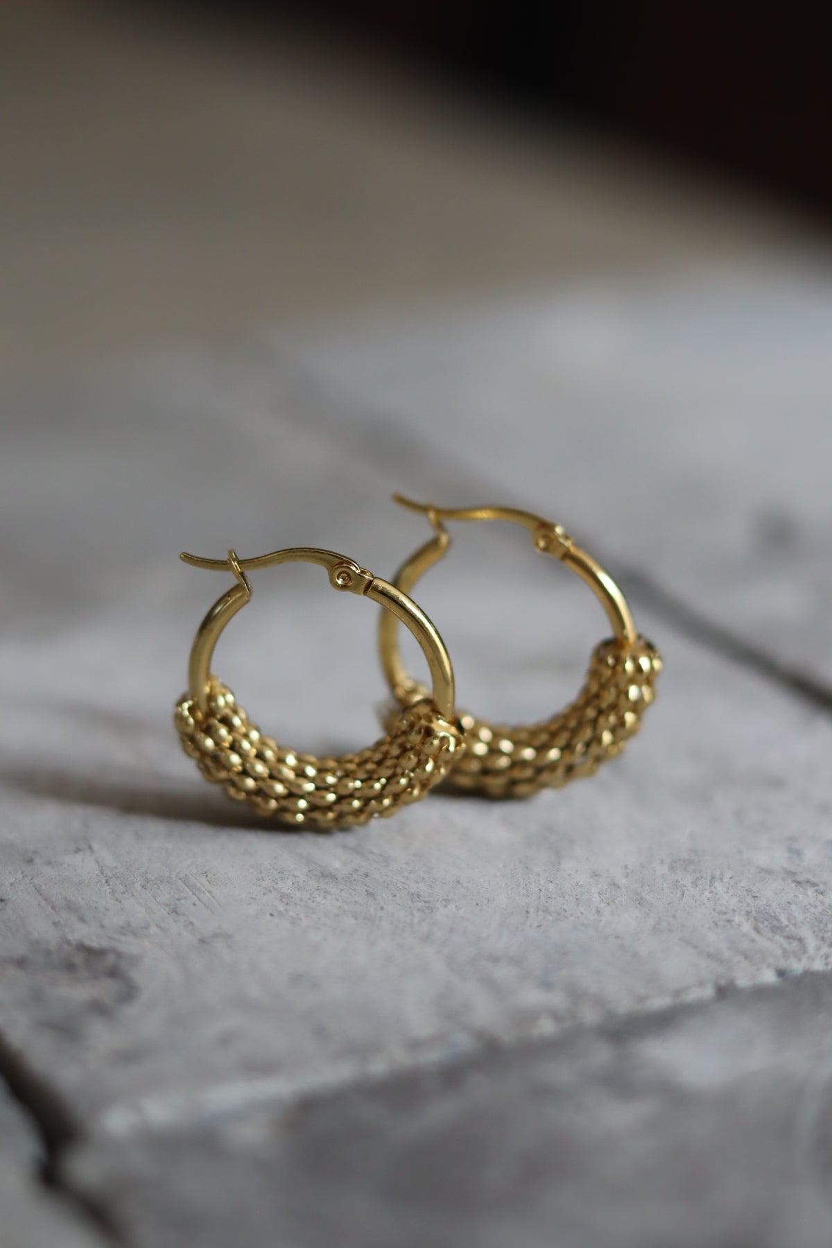 STAINLESS STEEL EARRING : 000