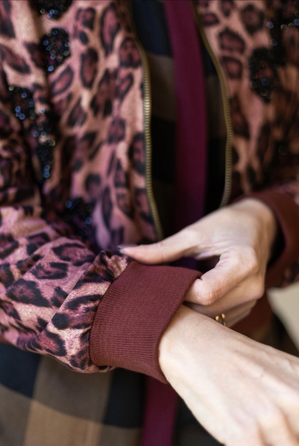 AGATHA : Leopard B // Hand Embroidery // Limited Edition