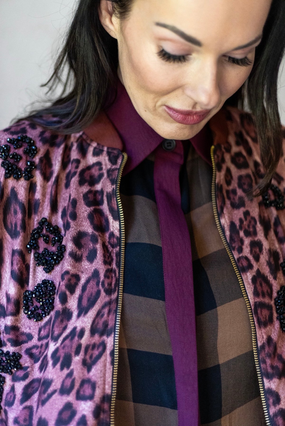 AGATHA : Leopard B // Hand Embroidery // Limited Edition