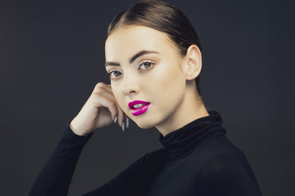 Lynné matte lipstick famous a deep pink colour which is long lasting-lipstick-lynne